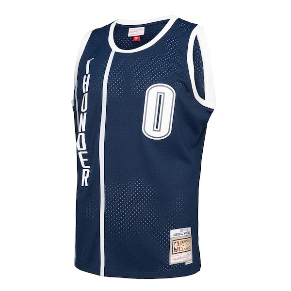 Russell Westbrook Oklahoma City Thunder 2015/16 Swingman Jersey - Blue - Image 2