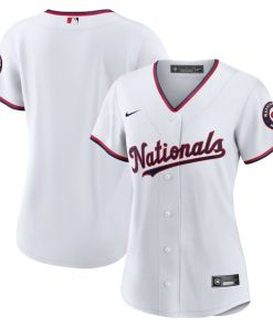 Washington Nationals Nike Women's Home Blank Replica Jersey - White