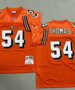 Zach Thomas Miami Dolphins Authentic Throwback Retired Player Jersey