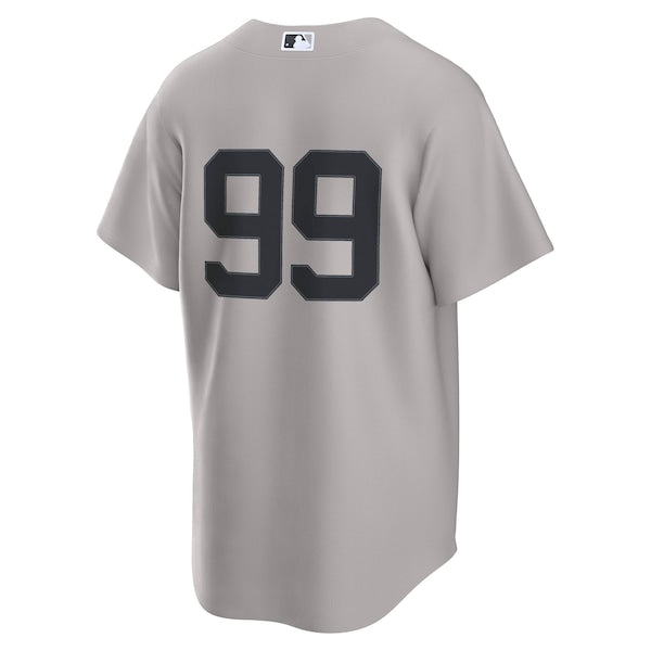 Aaron Judge New York Yankees Nike Road Replica Jersey - Gray - Image 4