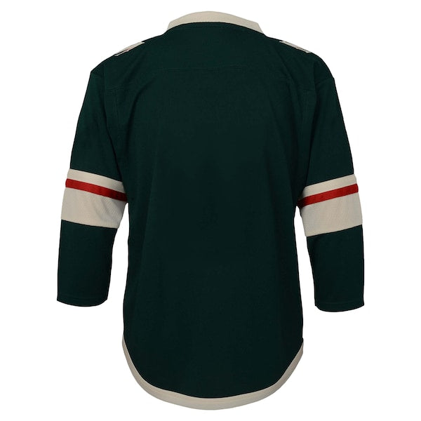 Minnesota Wild Youth Replica Jersey - Green - Image 3