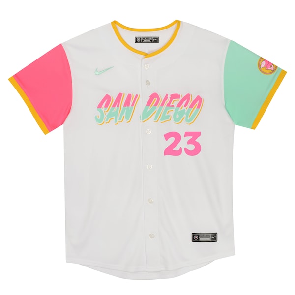 Fernando Tatis Jr. San Diego Padres Nike Preschool City Connect Limited Player Jersey - White - Image 2