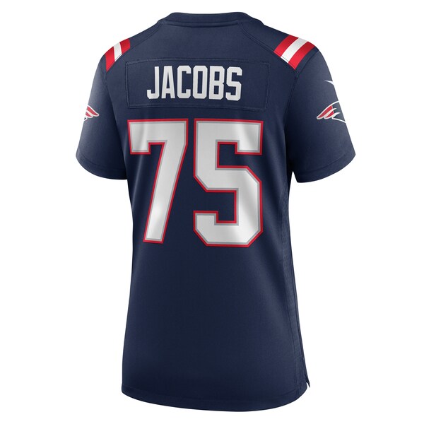 Demontrey Jacobs New England Patriots Nike Women's Game Jersey - Navy - Image 4