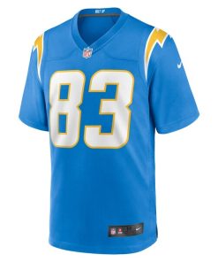 Alternative view of Nick Vannett Los Angeles Chargers Nike Team Game Jersey -  Powder Blue