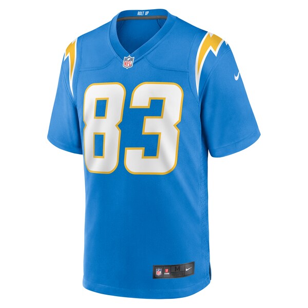 Nick Vannett Los Angeles Chargers Nike Team Game Jersey - Powder Blue - Image 2