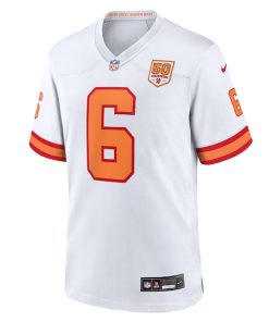 Alternative view of Baker Mayfield '76 Tampa Bay Buccaneers Nike 50th Season Game Jersey - White