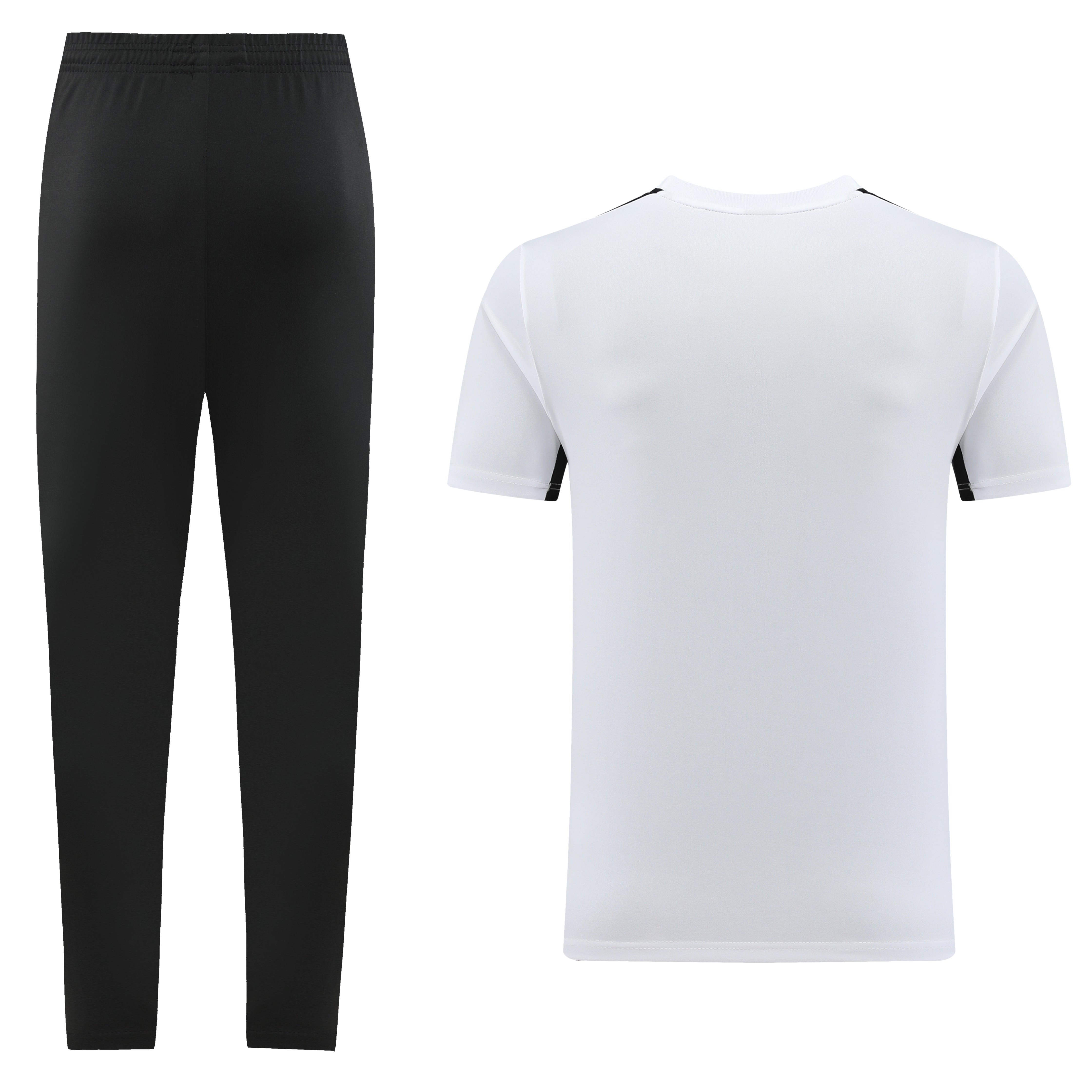 Nike Short Sleeve Training Jersey Set-ND02- White/Black - Image 2