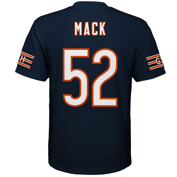 Khalil Mack Chicago Bears Youth Replica Player Jersey - Navy - Image 3