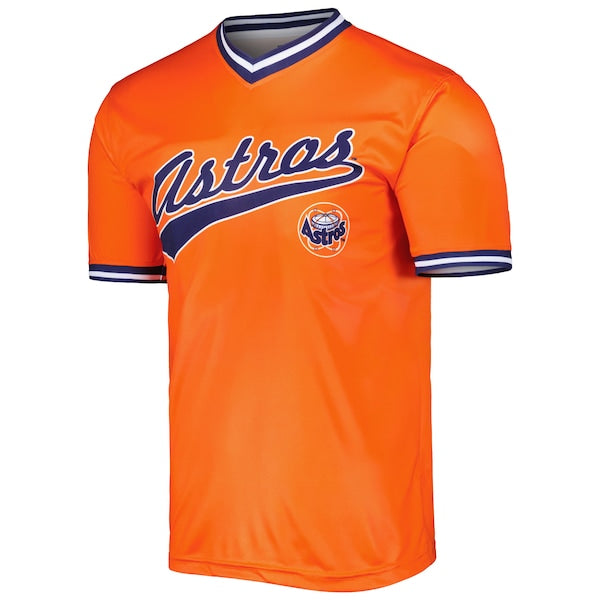 Houston Astros Stitches Cooperstown Collection Team Jersey - Orange - Image 4