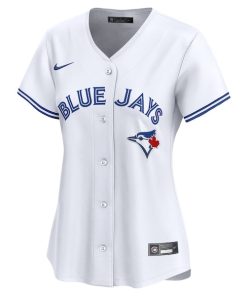 Alternative view of Toronto Blue Jays Nike Women's Home Limited Custom Jersey - White