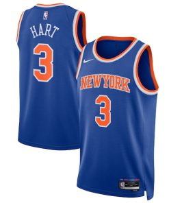 Josh Hart New York Knicks Nike Unisex Swingman Player Jersey - Icon Edition - Blue