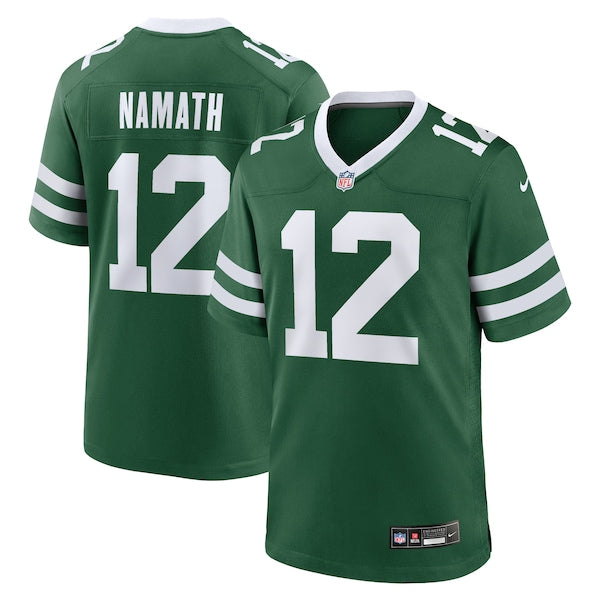 Joe Namath New York Jets Nike Game Jersey - Legacy Green - Image 2