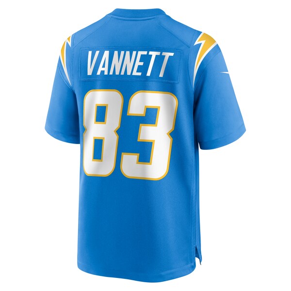 Nick Vannett Los Angeles Chargers Nike Team Game Jersey - Powder Blue - Image 3