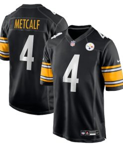 DK Metcalf Pittsburgh Steelers Nike Game Player Jersey - Black