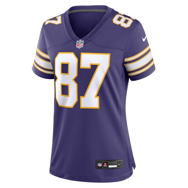 T.J. Hockenson Minnesota Vikings Nike Women's Player Jersey - Purple - Image 2