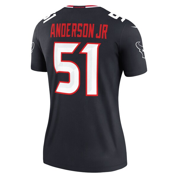 Will Anderson Jr. Houston Texans Nike Women's Legend Player Performance Top - Navy - Image 3