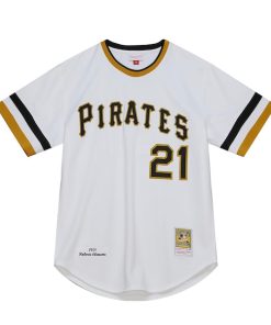 Roberto Clemente Pittsburgh Pirates  Cooperstown Collection Authentic Jersey - White