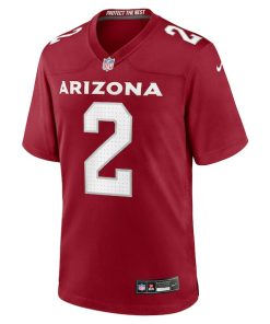 Alternative view of Mack Wilson Sr. Arizona Cardinals Nike Team Game Jersey -  Cardinal
