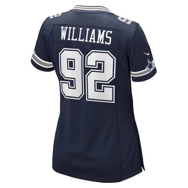 Quinnen Williams Dallas Cowboys Nike Women's Team Game Jersey - Navy - Image 3