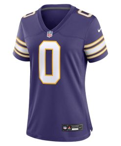 Alternative view of Marcus Davenport Minnesota Vikings Nike Women's Classic Player Game Jersey - Purple