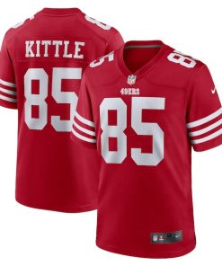 George Kittle San Francisco 49ers Nike Player Game Jersey - Scarlet