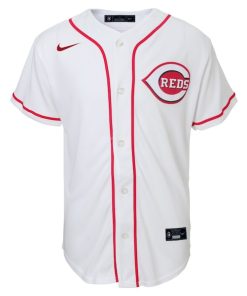 Alternative view of Elly De La Cruz Cincinnati Reds Nike Toddler Home Replica Jersey - White