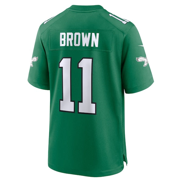 A.J. Brown Philadelphia Eagles Nike Super Bowl LIX 2nd Alternate Game Jersey - Kelly Green - Image 3