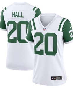 Breece Hall New York Jets Nike Women's Classic Alternate Game Jersey - White