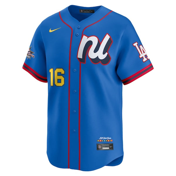 Will Smith National League Nike 2025 All-Star Edition Limited Player Jersey - Blue - Image 2