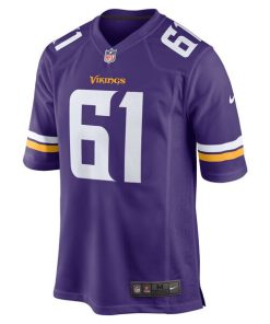 Alternative view of Jalen Redmond Minnesota Vikings Nike  Game Jersey -  Purple