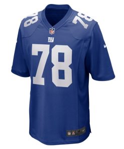 Alternative view of Andrew Thomas New York Giants Nike Player Game Jersey - Royal