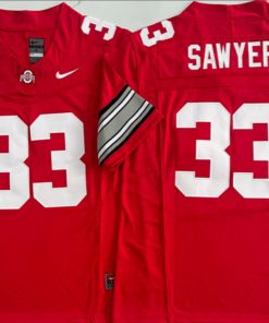Jack Sawyer NCAA Ohio State Jack Sawyer Nike Vapor Limited Jersey