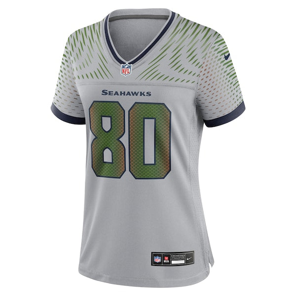 Steve Largent Seattle Seahawks Nike Women's 2025 Rivalries Collection Retired Game Jersey - Wolf Gray - Image 2