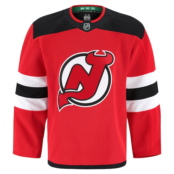 New Jersey Devils Home Authentic Pro Jersey - Red - Image 2
