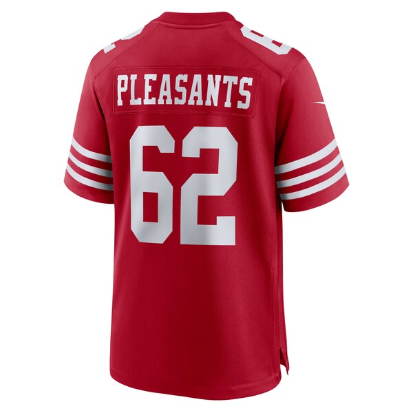 Austen Pleasants San Francisco 49ers Nike Team Game Jersey - Scarlet - Image 3
