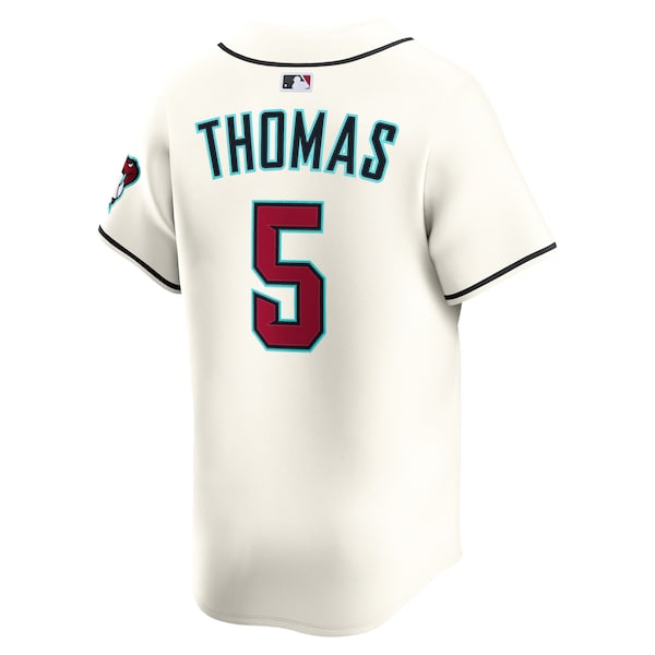 Alek Thomas Arizona Diamondbacks Nike Alternate Limited Player Jersey - Cream - Image 3