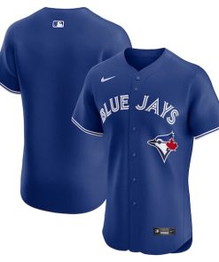 Alternative view of Toronto Blue Jays Nike Alternate Elite Jersey - Royal/White