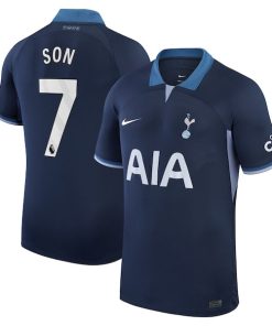 Son Heung-Min Tottenham Hotspur Nike 2023/24 Away Stadium Replica Player Jersey - Navy