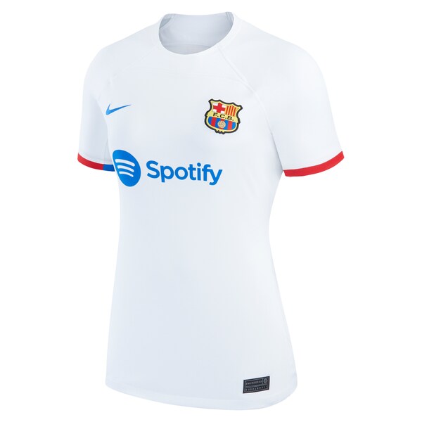 Ronald Araujo Barcelona Nike Women's 2023/24 Away Replica Jersey - White - Image 2