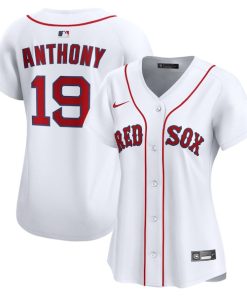 Roman Anthony Boston Red Sox Nike Women's Home Limited Player Jersey - White