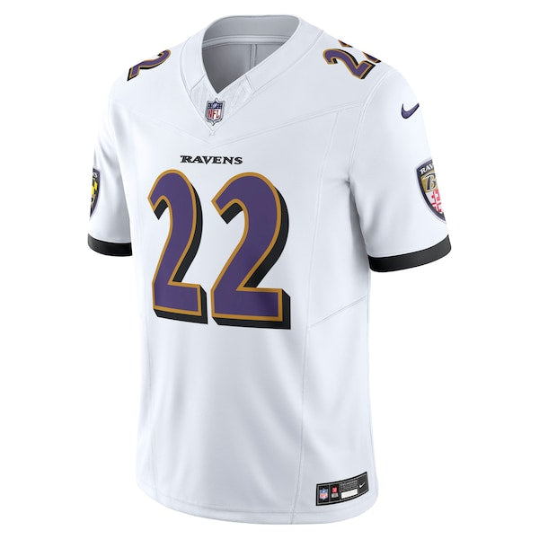 Derrick Henry Baltimore Ravens Nike Vapor F.U.S.E. Limited Jersey - White/Purple/Black - Image 3