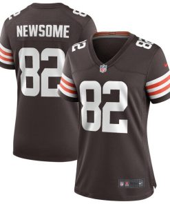 Ozzie Newsome Cleveland Browns Nike Women's Game Retired Player Jersey - Brown