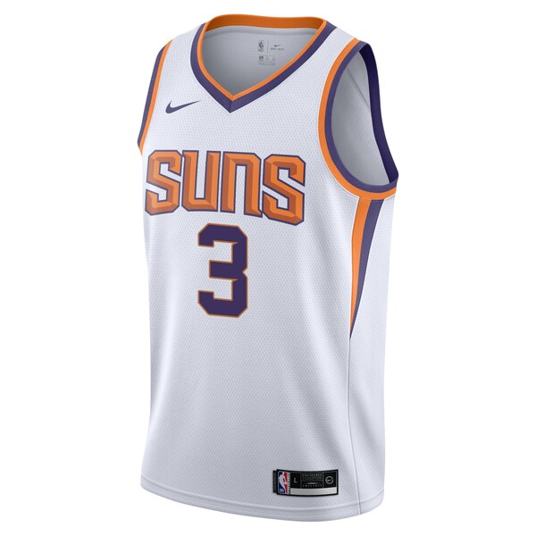 Chris Paul Phoenix Suns Nike Youth Swingman Jersey - Association Edition - White/Purple - Image 3