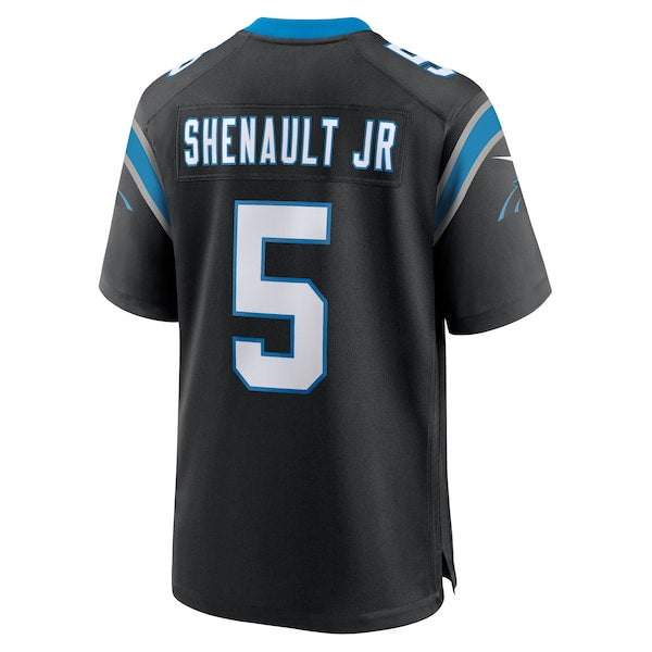 Laviska Shenault Jr. Carolina Panthers Nike Team Game Jersey - Black - Image 3