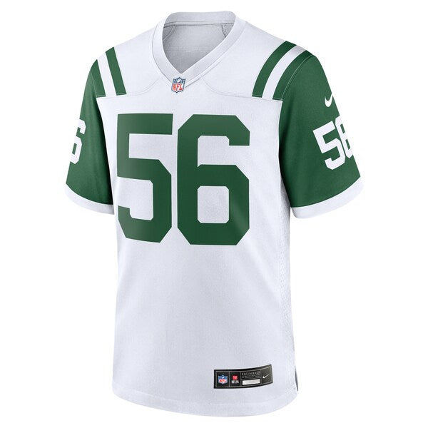Quincy Williams New York Jets Nike Classic Alternate Player Game Jersey - White - Image 2