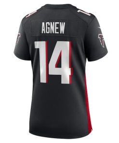 Alternative view of Jamal Agnew Atlanta Falcons Nike Women's Team Game Jersey -  Black