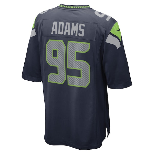 Myles Adams Seattle Seahawks Nike Game Player Jersey - College Navy - Image 3