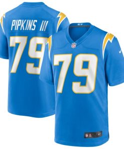 Trey Pipkins III Los Angeles Chargers Nike Game Jersey - Powder Blue