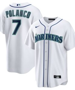 Jorge Polanco Seattle Mariners Nike Home Replica Jersey - White