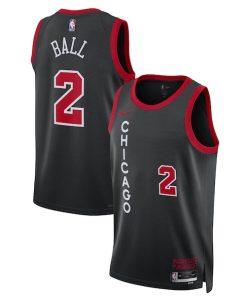 Lonzo Ball Chicago Bulls Nike Unisex 2023/24 Swingman Jersey - Black - City Edition